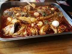 荔枝香辣-鱼酷活鱼烤鱼(恒隆广场店)