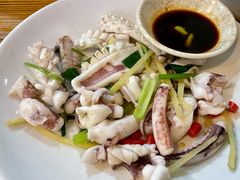 白灼鱿鱼-潮粥馆(长江花园店)
