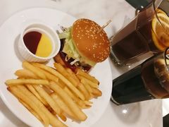 芝士牛肉汉堡-about(丹霞庄店)