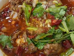 水煮牛肉-北大地皖峰饭馆