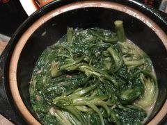 干锅油麦菜-蛙蛙叫干锅年代(簋街总店)