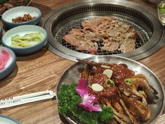 -明洞阿姨·韩式酱蟹烤肉·创意料理(三元桥店)