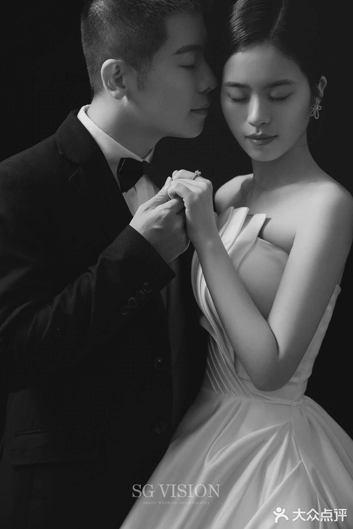 福州婚纱照|极简黑白系婚纱照~高级不庸俗