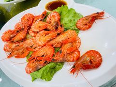 白灼草虾-盐通酒家(金桥湾清水苑店)