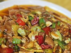 肝腰合炒-柏合黄记豆腐皮饭店
