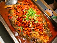 -探鱼·鲜青椒爽麻烤鱼(番禺万达店)
