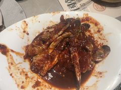 -草家酱蟹炭火烤肉店(珲春南路一店)