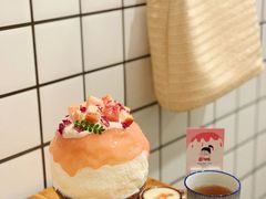 夏のもも牛乳-WONDER ICE 萬得冰田(建設路总店)