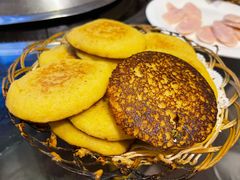 贴饼子-姥家大锅台水库渔家