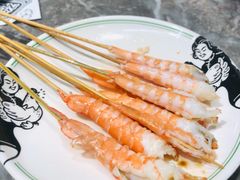 生猛游水虾-禄婶鸡煲·打边炉