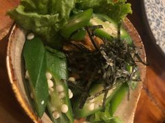 秋葵拌纳豆-百步拉面