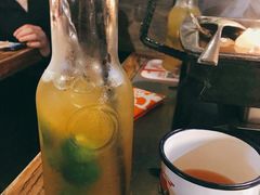 柠檬冰桔茶-探鱼·鲜青椒爽麻烤鱼(增城东汇城店)