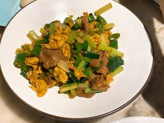 滑蛋小炒牛肉-绿茶餐厅(壹方天地店)