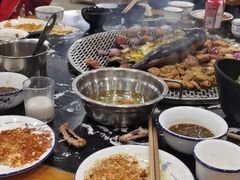 自助取餐区-西昌老号李小肠特色烧烤园(双流店)