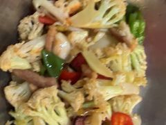 干锅腊味花菜-避风塘·金牌店·夜宵(金玉兰店)