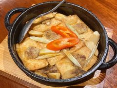 牛肝菌酿豆腐-七色云蔬食(喜邻里店)