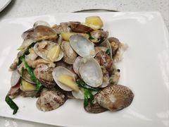葱姜炒花蛤-肥仔文澳门猪骨煲(南京西路店)
