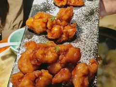 雪花糖醋里脊-绿茶餐厅(乐峰广场店)