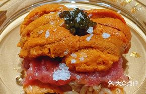 Tuna and Sea Urchin Trio