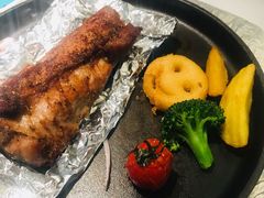锡纸烧焗香草牛油牛仔柳-杯子红牛排(创意产业园店)