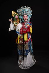 -胭脂猫京剧摄影