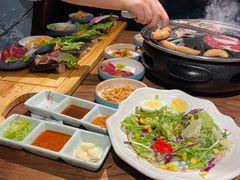 -明洞阿姨·韩式酱蟹烤肉·创意料理(三元桥店)