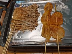 -路边摊小炉子烧烤