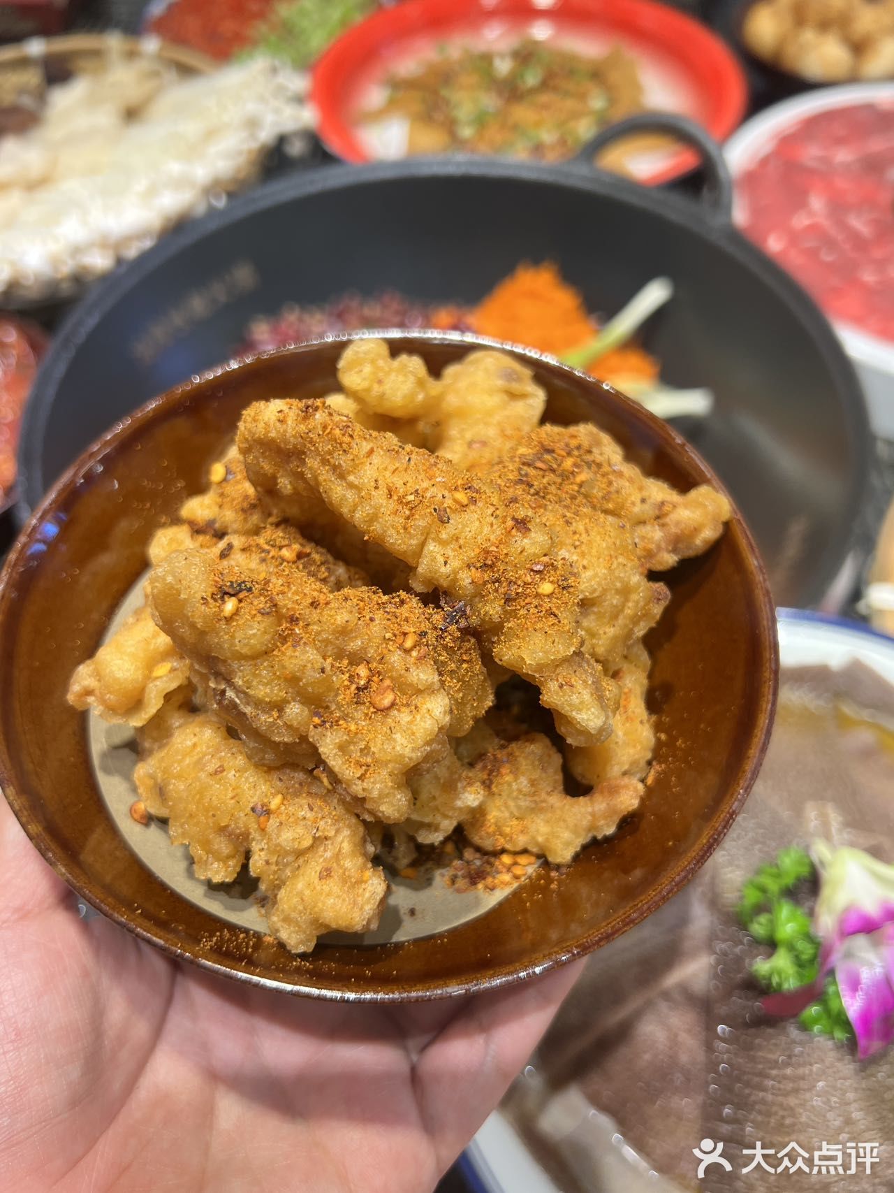 来海口吃火锅啦，色香味俱全