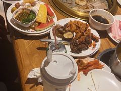 -韩京炭火烤肉自助料理(柯桥万达店)