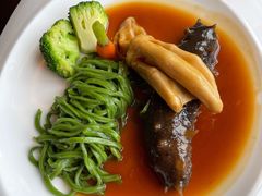 蚝皇关东辽参鹅掌拌菠菜面-巴黎轩(澳门巴黎人店)