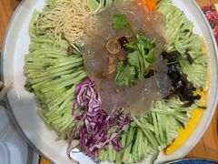 自制大拉皮-快乐老家三鲜饺子东北菜(南六中路店)