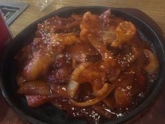 辣炒芝士鸡爪-包装马车·韩国料理·포장마차