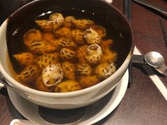 古越陈酿煮花螺-杭州西子湖四季酒店·金沙厅