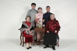 -时光纪亲子全家福照相馆(静安店母女写真父母纪念照)