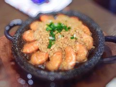 石板蒜茸虾-小菜园新徽菜(苏州繁花中心店)