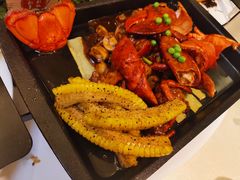 黑椒盐焗波斯大龙虾-好福记饭店(红梅公园店)
