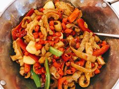 干锅香辣肥肠-翠清酒家(万丰路店)