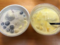 蓝莓梦幻雪双皮奶-满记甜品(王府井北京市百货大楼店)