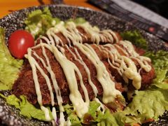 芝士炸猪排-那胡同里的小烤肉馆(开发区万达店)