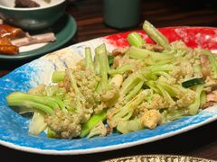猪油渣生炒手工菜心-粤·向群饭店(麓景路店)