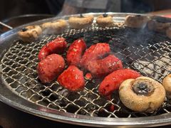 -草家酱蟹炭火烤肉店(珲春南路一店)