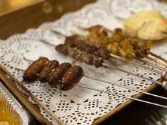 烤蚕蛹-聚串门儿·东北烧烤(信义坊店)