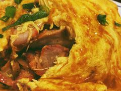 芙蓉蛋叉烧饭-玫瑰苑烧腊饭店