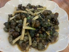紫苏酸笋鼓汁炒田螺-南记食粥坊·宵夜大排档(南桂店)
