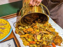 -东来菜馆•手抓海鲜家常菜•海鲜锅贴(鸽子窝店)