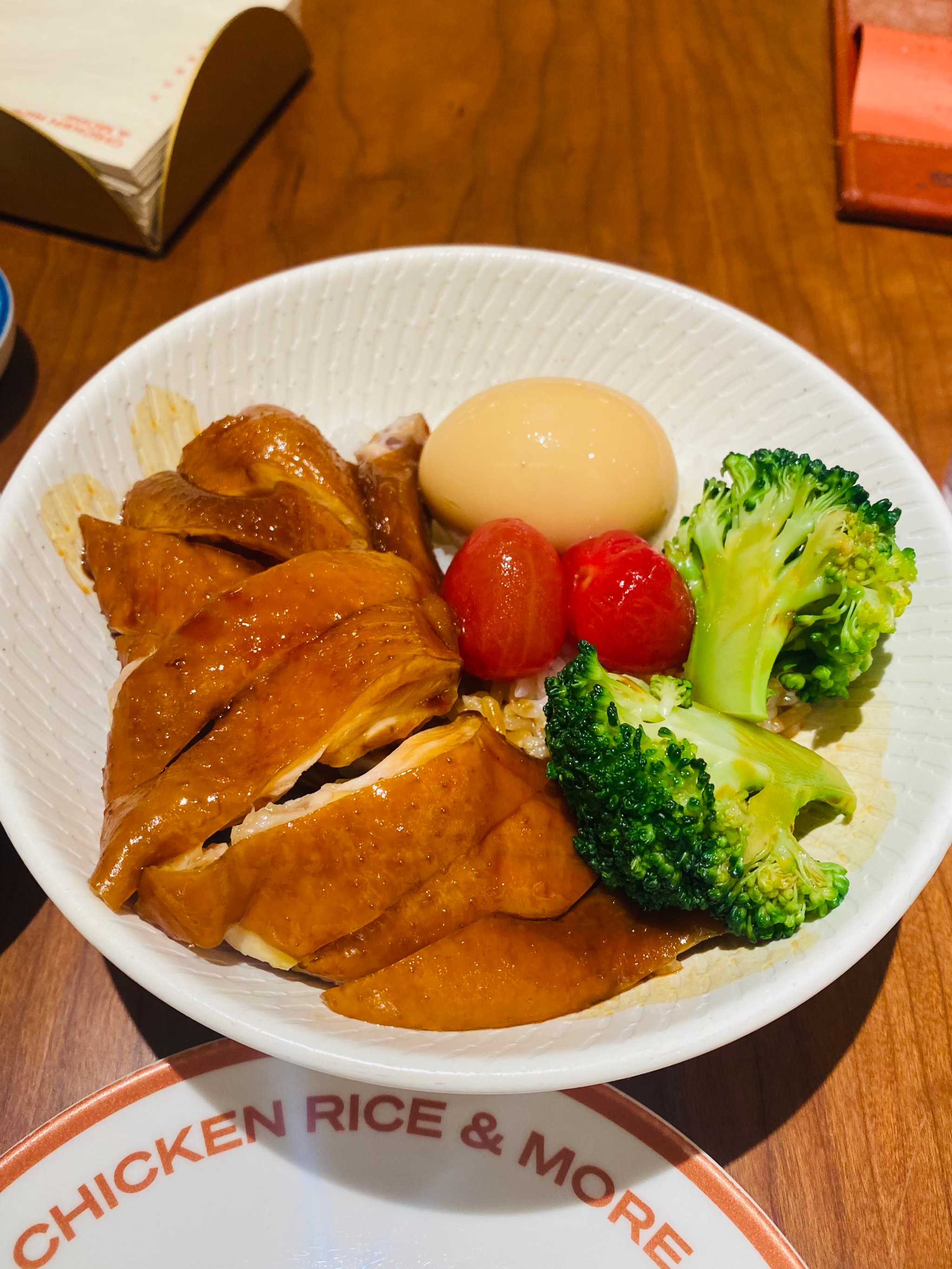 新加坡油鸡饭图片