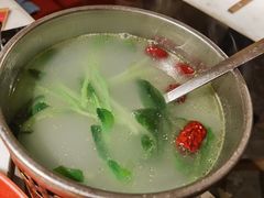 水煮鸡毛菜-初蓉丨遇见新川菜(亲贤街荣耀店)