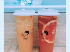 满杯红柚-喜茶(上海正大广场店)