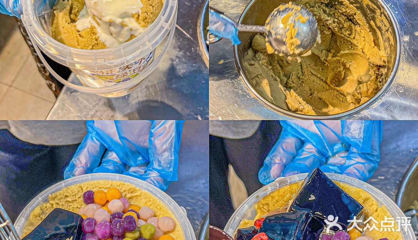 多少次来北京路就为了这一大桶豆沙牛乳！