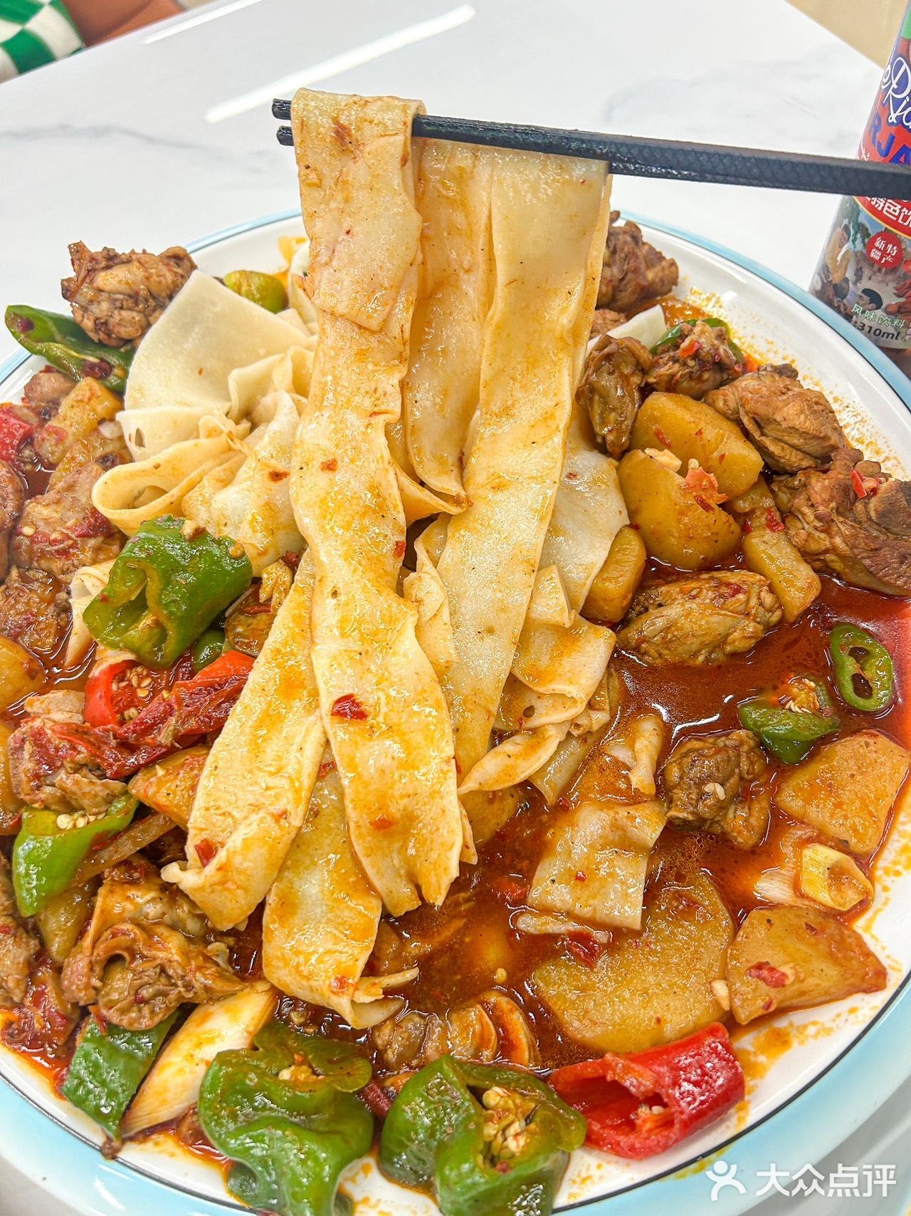 ‼️在广州，第一次吃新疆大盘鸡没想到是这样…………